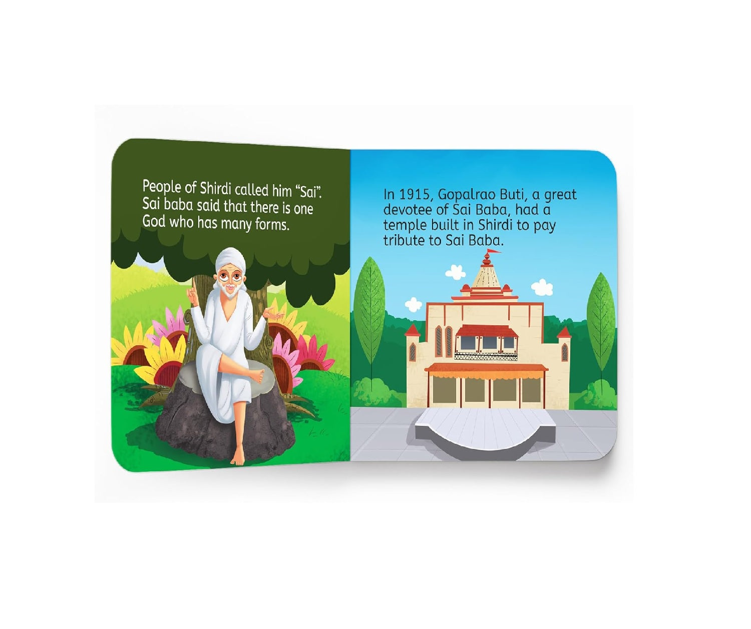 My First Book of Sai Baba – Illustrated Board Book for Kids