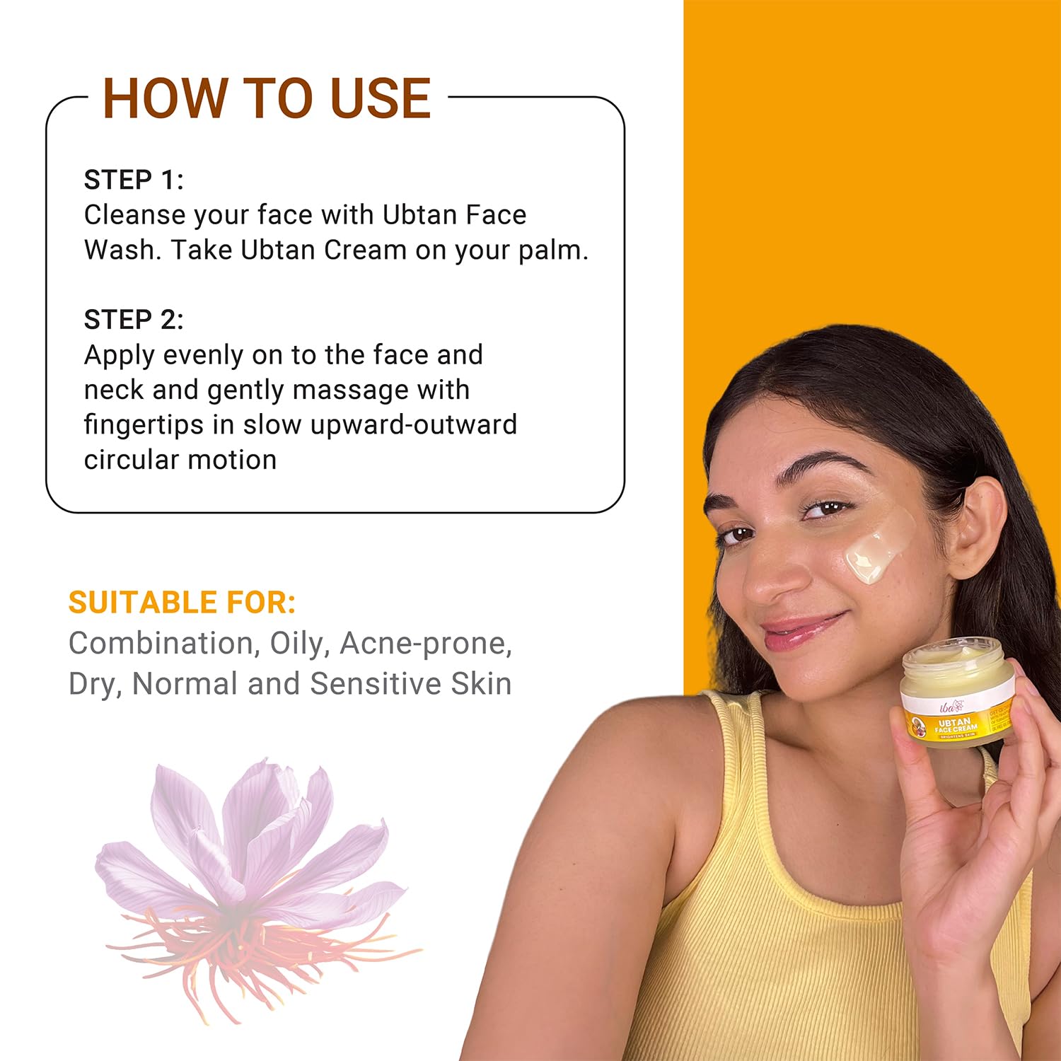 Iba Ubtan Face Cream, 50g