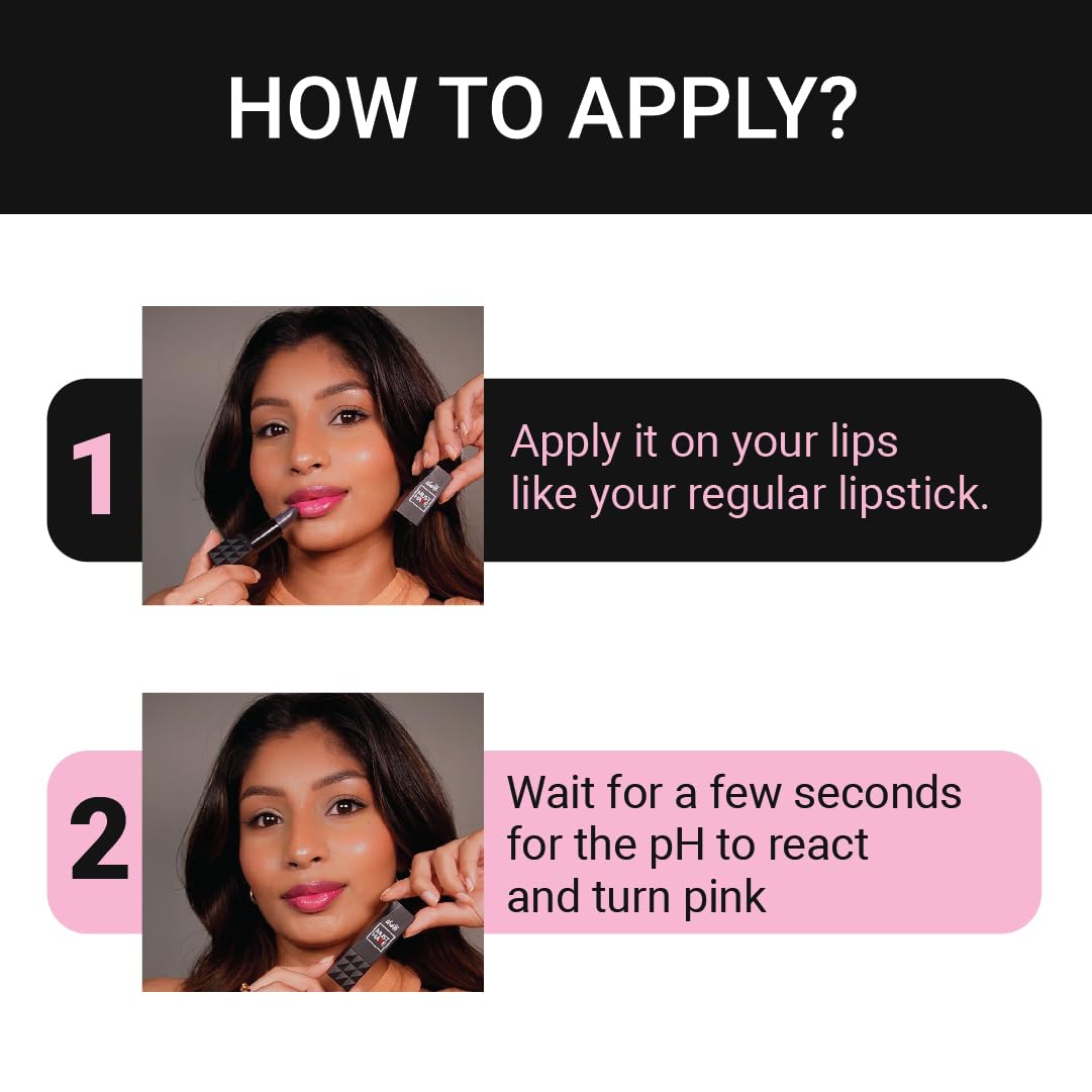 Iba Must Have Black to Pink PH Lipstick, 3.5g