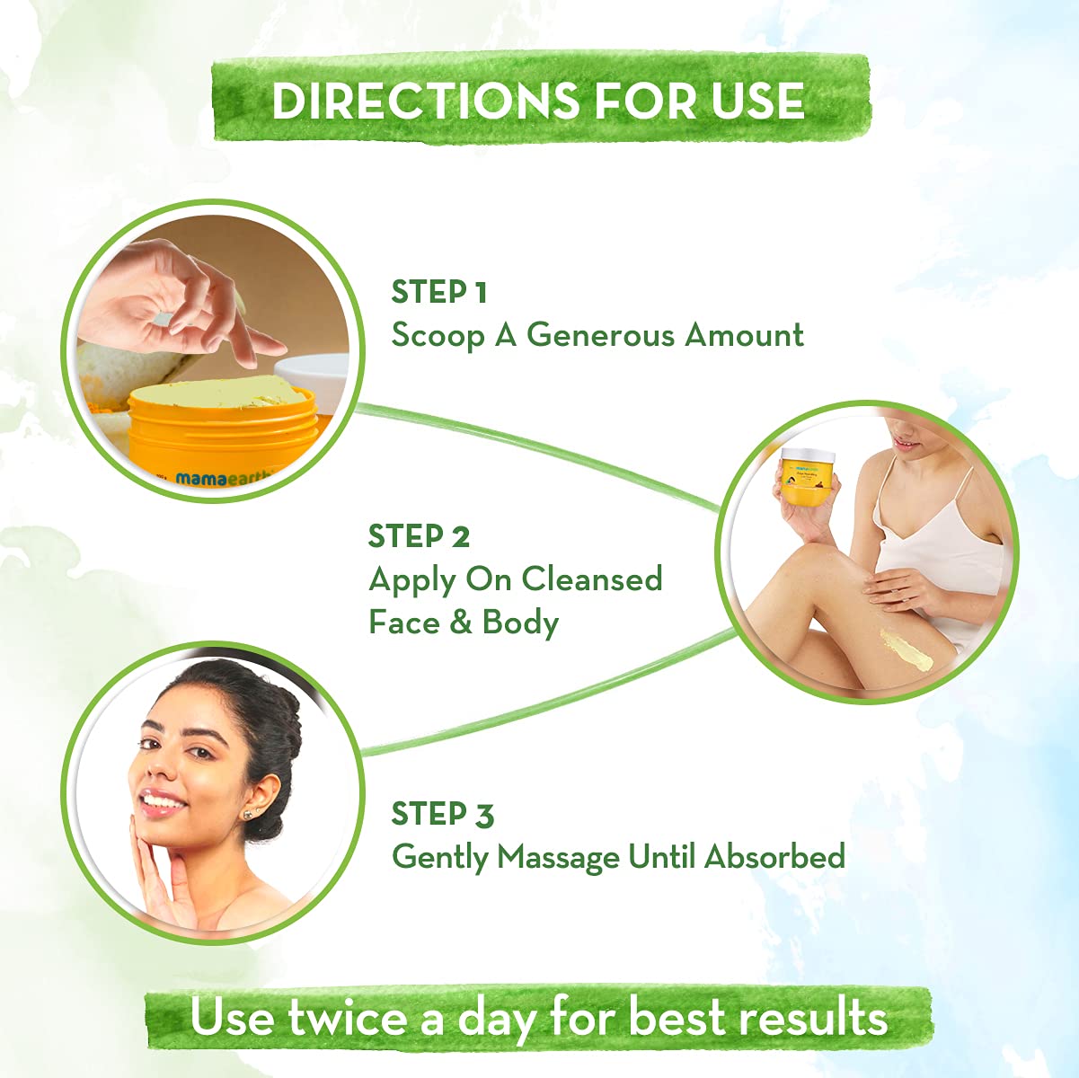 Mamaearth Ubtan Nourishing Cold Cream with Turmeric & Saffron - 100 gm