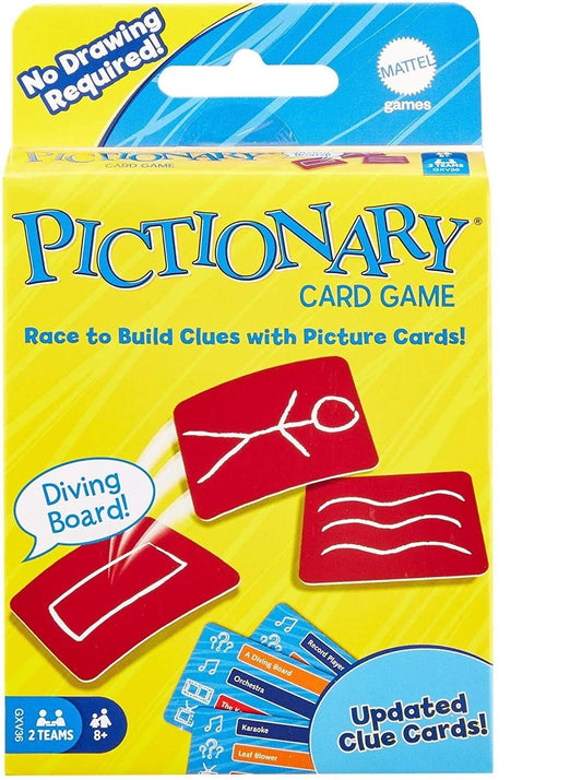 Pictionary Card Game – No Drawing Required | Fast & Fun Party Game for Families (Ages 8+)