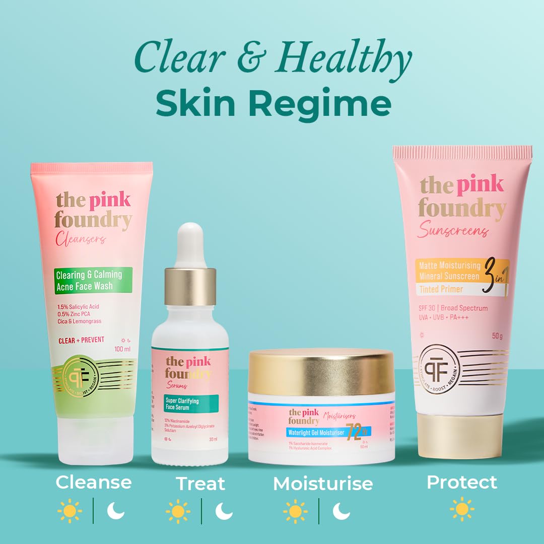 The Pink Foundry Super Clarifying Face Serum With 12% Niacinamide - 15ml
