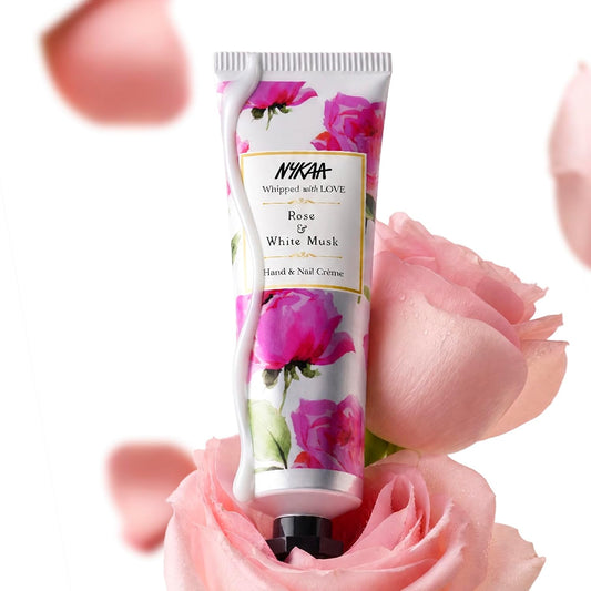 Nykaa Rose & White Musk Hand & Nail Crème 30ml