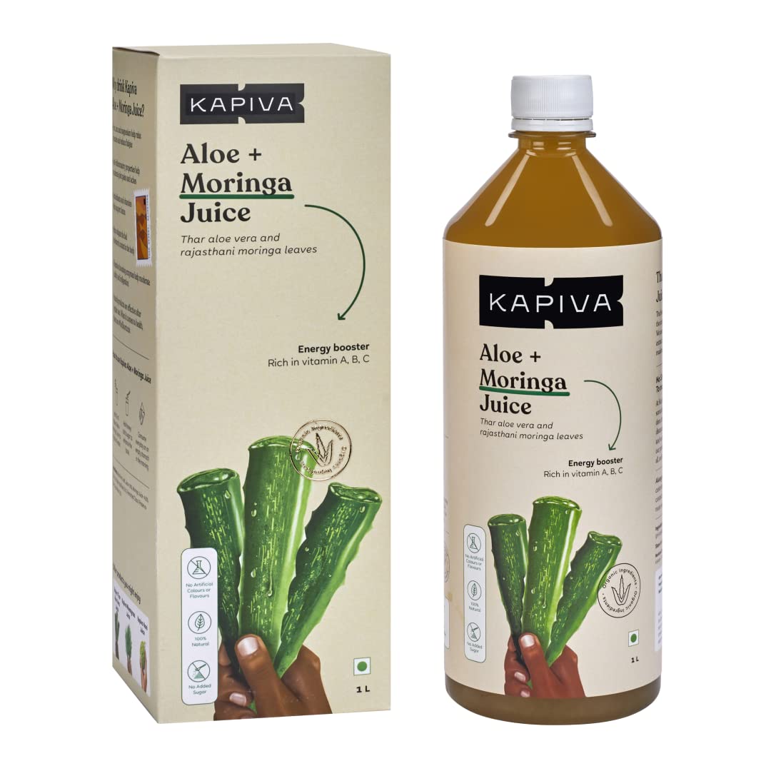 Kapiva Aloe Vera + Moringa Juice (1L)