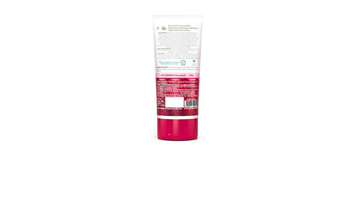 Mamaearth Beetroot Daily Glow Face Cream With Beetroot & Hyaluronic Acid - 80 gm