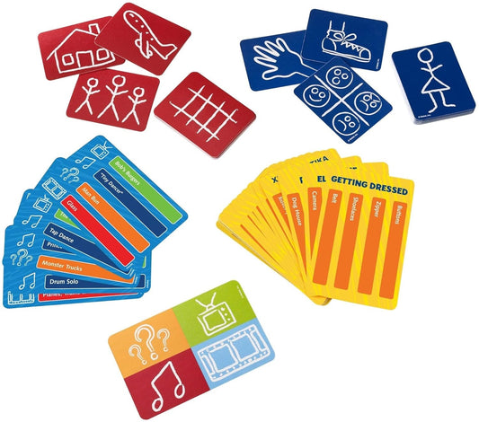 Pictionary Card Game – No Drawing Required | Fast & Fun Party Game for Families (Ages 8+)