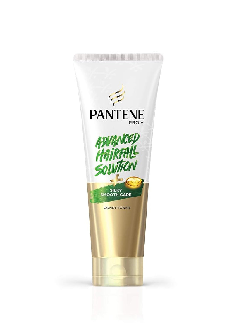 Pantene Advanced Hairfall Solution, Anti-Hairfall Silky Smooth Conditioner, 180ML
