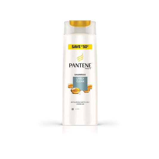 Pantene Lively Clean Shampoo 400ml For Fresh Vibrant Hair