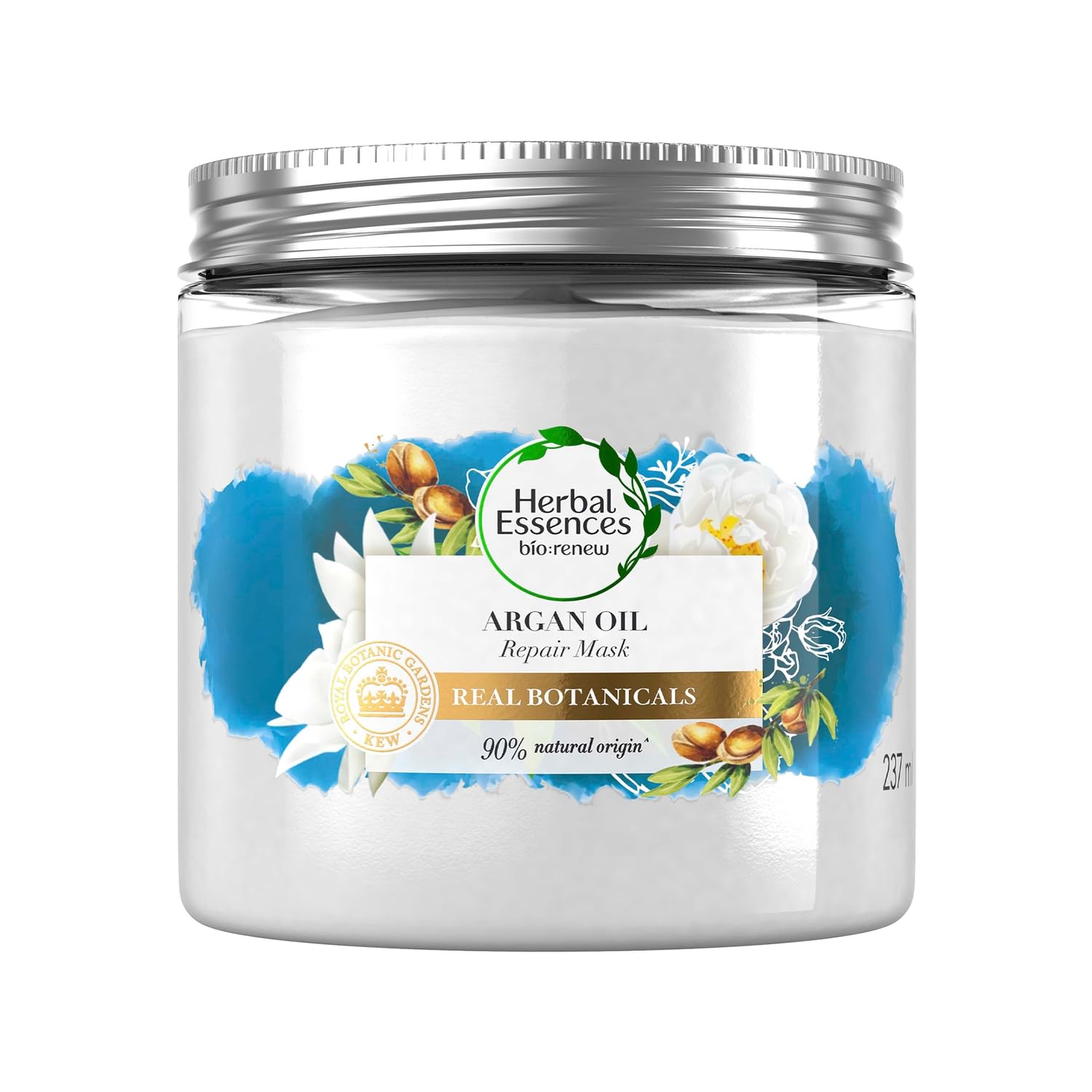 Herbal Essences, Argan Oil Hair Mask, 237Ml,Paraben, Sulfates Free|For All Hair Types |Hair Mask For Men & Women, 1 Count