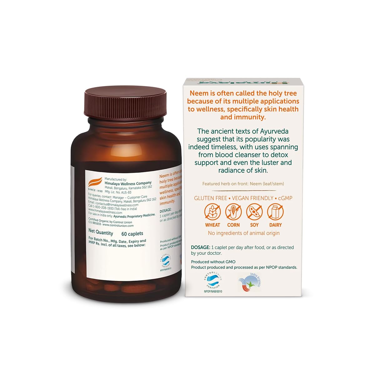Himalaya OTC Wellness Organic Neem
