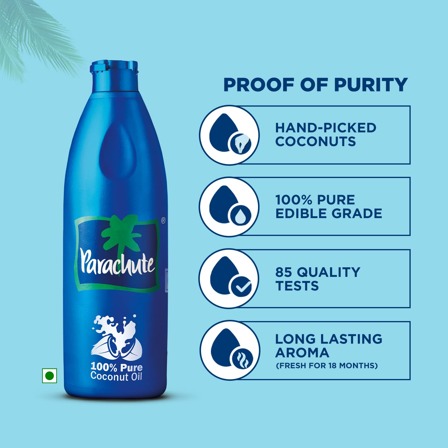 Parachute Coconut Oil - 300 ml (Bottle)