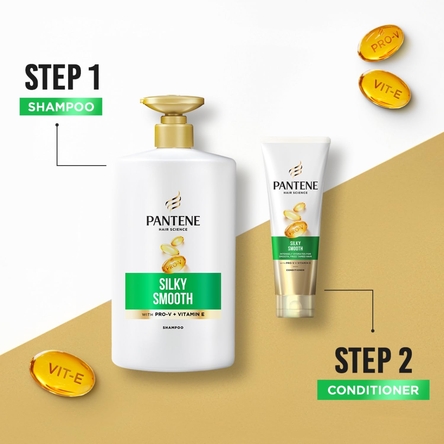 Pantene Advanced Hairfall Solution Silky Smooth Unscented Conditioner 200ml