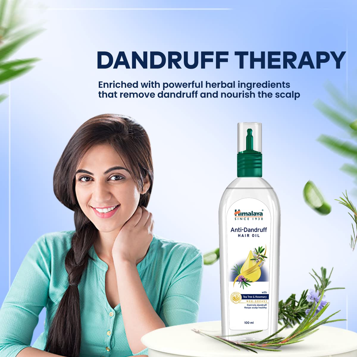 Himalaya Herbals Anti-Dandruff Hair Oil, 100ml