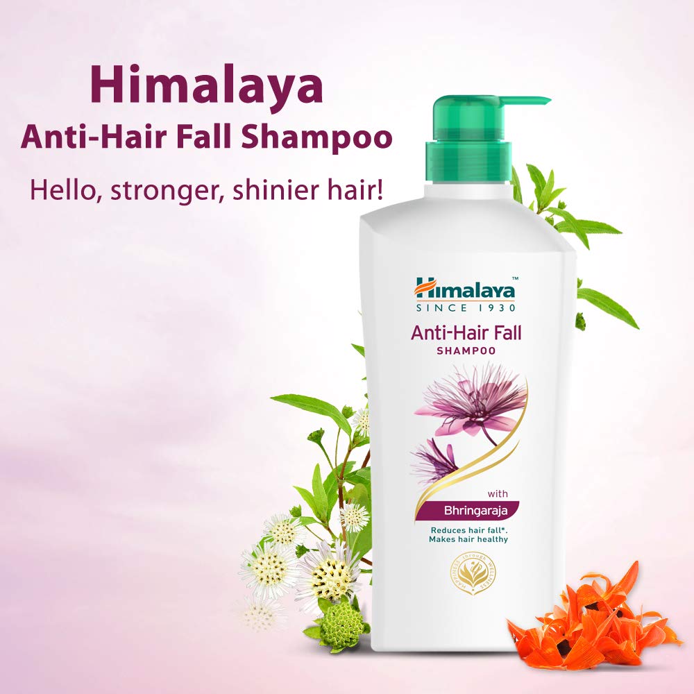 Himalaya Anti Hair Fall Shampoo, 700ml & Oil Clear Lemon Face Wash, 150ml Combo