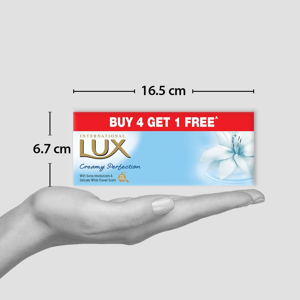 Lux International Creamy Perfection, 125g (Buy 4 Get 1 Free)