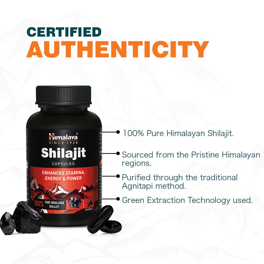Himalaya Shilajit Capsule|60s