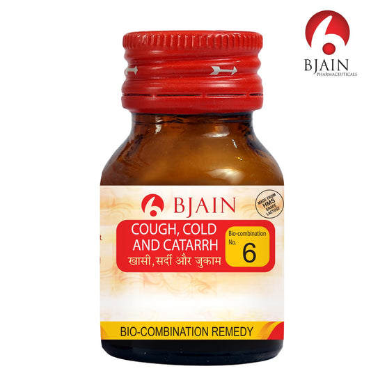 Bjain Homeopathy Bio Combination No.6 Tablet - 25 Gm