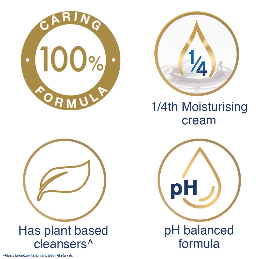 Dove Care & Protect Moisturising Cream Beauty Bathing Bar - 100 gm - set of 4