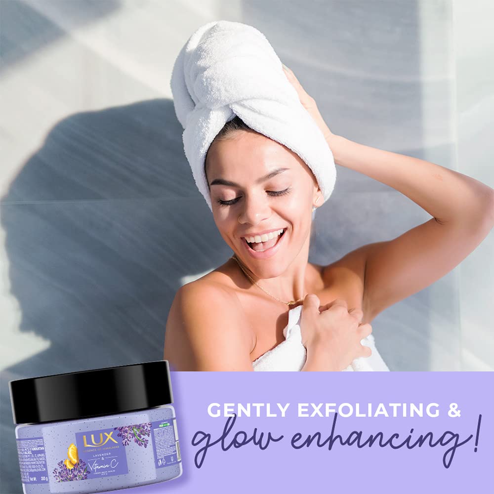 LUX LAVENDER & VIT C CREME BODY SCRUB|| 300gm
