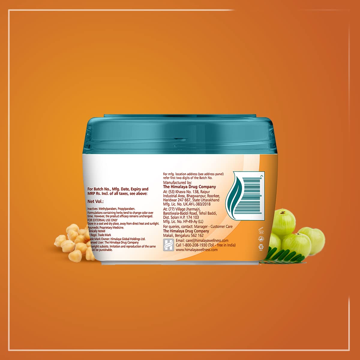 Himalaya Protein Hair Cream | Controls Hair Damage & Improves Hair Conditioning | Non Sticky Oil Replacement Hair Cream| With Chickpea & Amla | For Women & Men | 200ml