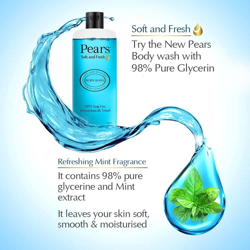 Pears Soft & Fresh And Naturale Nourishing Coconut Water Body Wash Combo - Combo