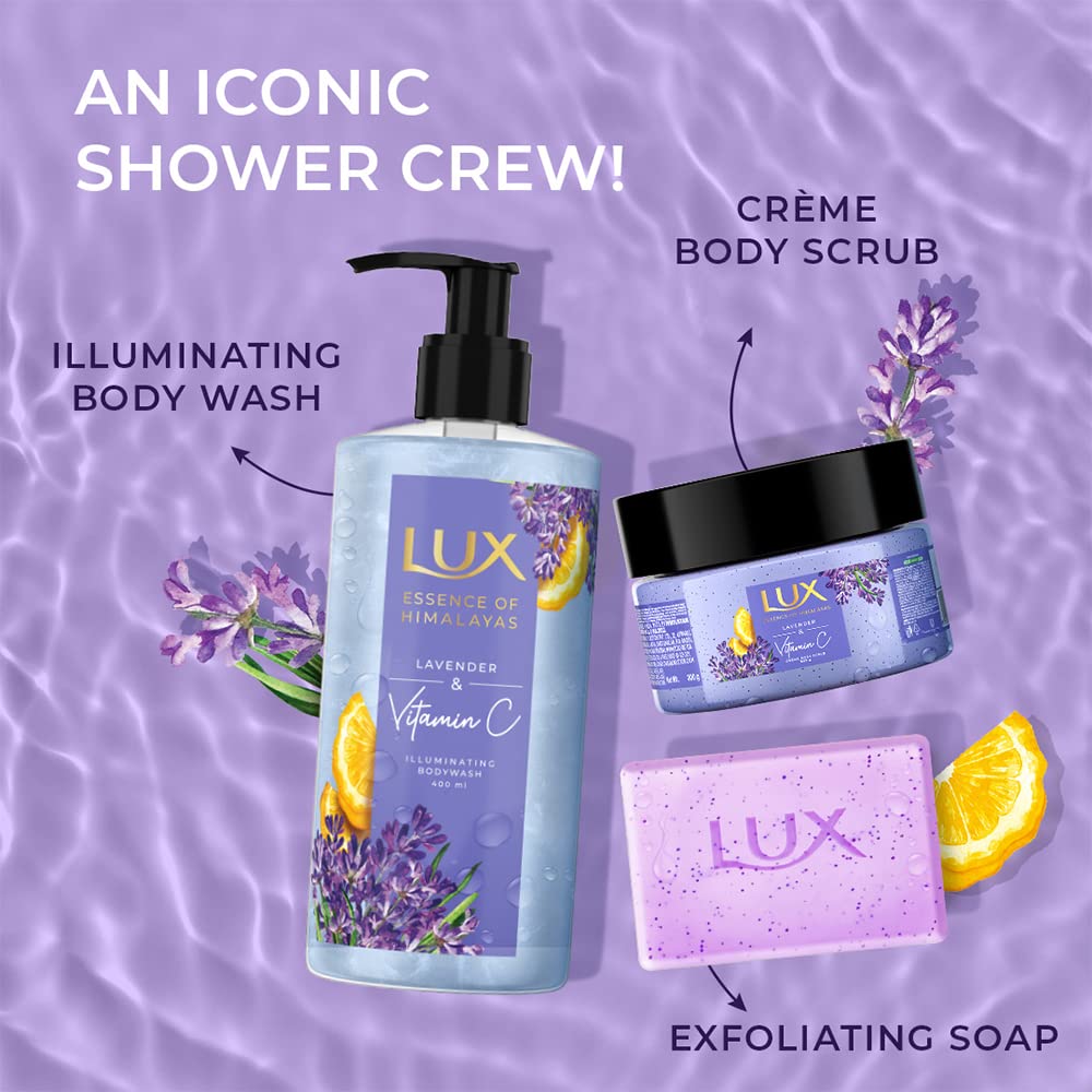 LUX LAVENDER & VIT C CREME BODY SCRUB|| 300gm