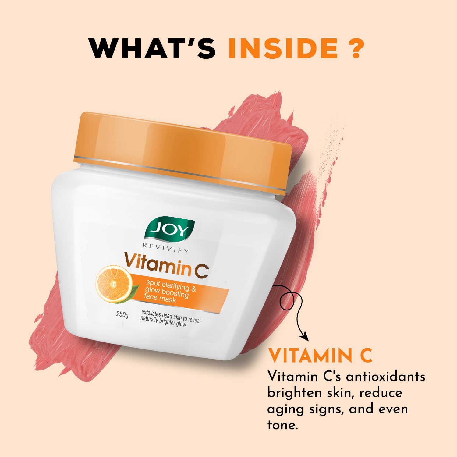 Joy Vitamin C Face Pack for Glowing Skin (250gm)