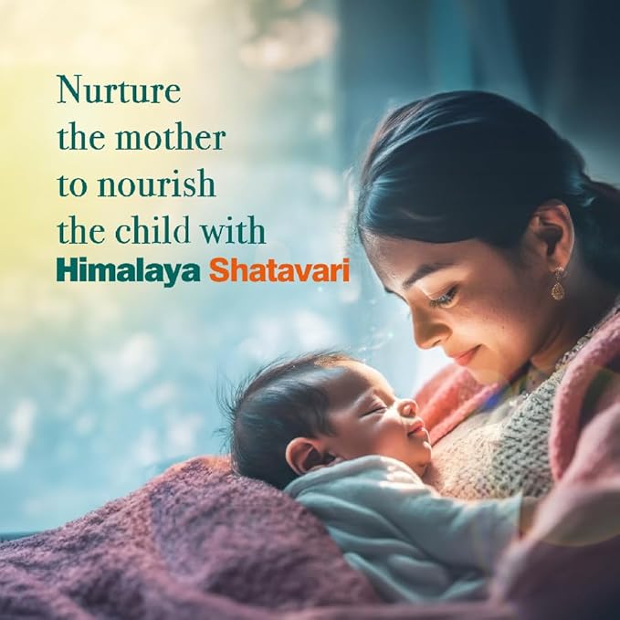 Himalaya Wellness Pure Herbs Shatavari (60 Tablets) For balancing the female hormonal system, breast milk production