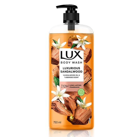Lux Luxurious Sandalwood with Sandalwood Oil & Tuberose Scent, 750 ml