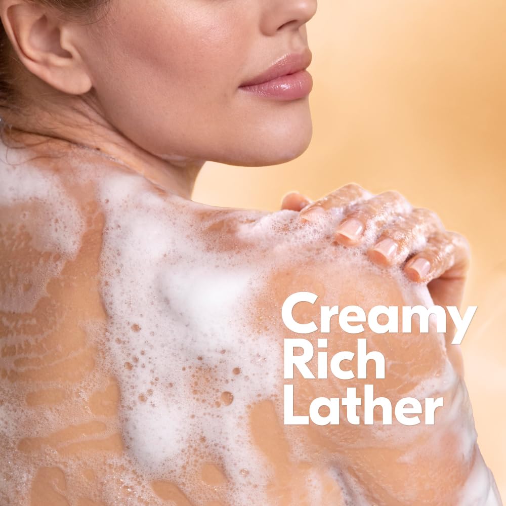 LUX Sandal Spell Bodywash, with Niacinamide, 245ml for Radiant & Bouncy Skin Feel