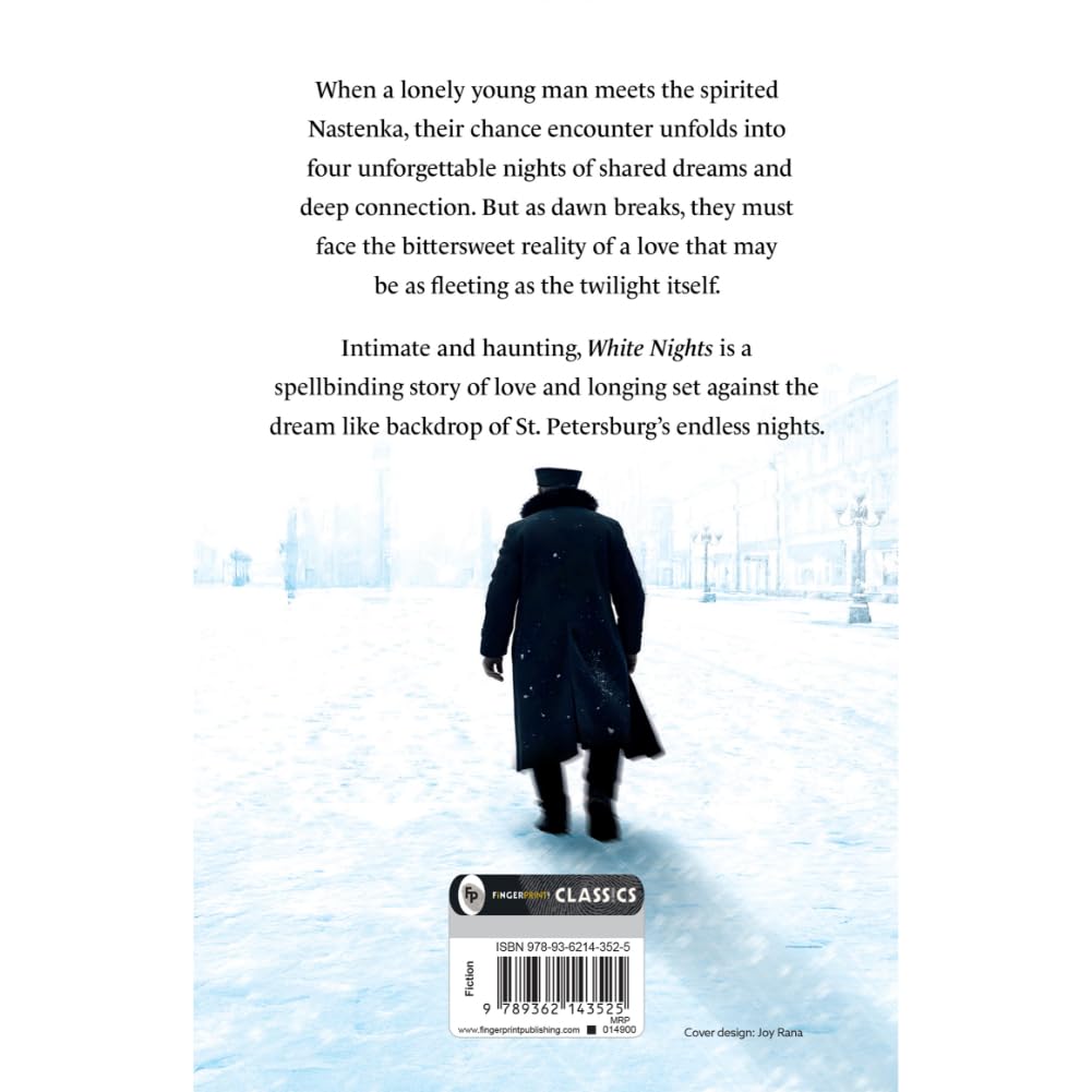 White Nights – Fyodor Dostoyevsky | Bestselling Masterpiece | A Haunting Journey Through Love & Solitude – Fingerprint Original Premium Classic Edition Paperback-book