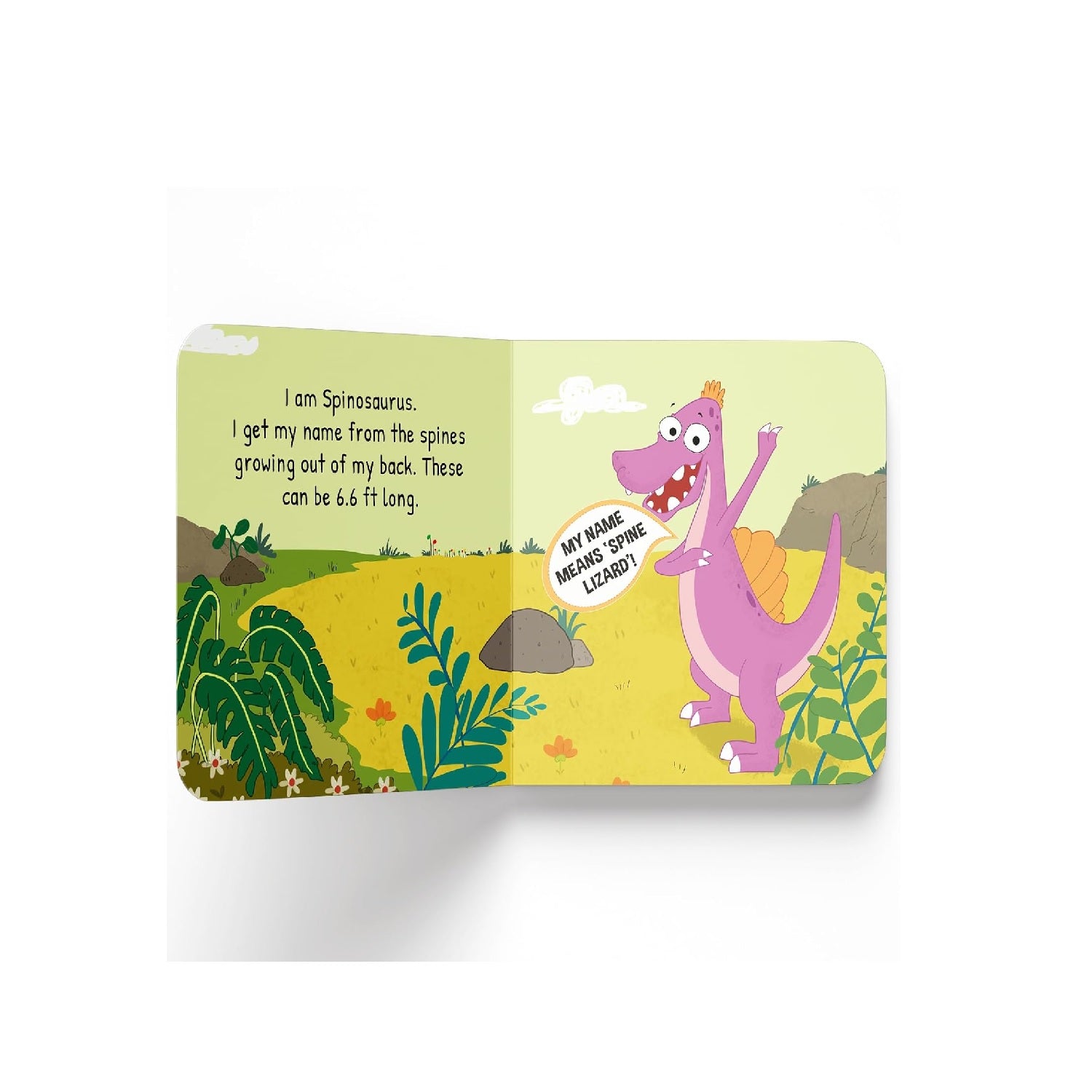 Spinosaurus – My First Dino Board Book: Illustrated Dinosaur Picture Book for Kids | Board Book