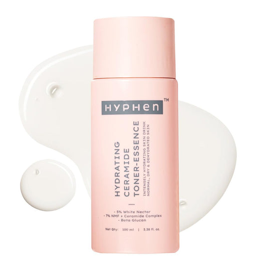Hyphen 7% Ceramides-NMF Face Toner Essence | 5% Glass Skin Blend with Rice Water-100ml