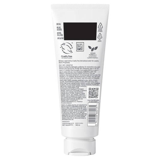 Biolage Scalp Sync Universal Conditioner - Nourishing & Hydrating for All Scalp Types, Lightweight Moisturizing & Conditioning, Fermented Tea Blend & Glycolic Acid, Vegan & Paraben-Free