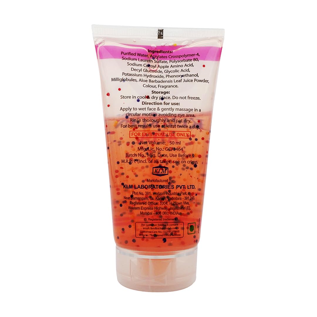 Klmklin AHA Skin Rejuvenating & Refreshing Face Wash Gel 100ML
