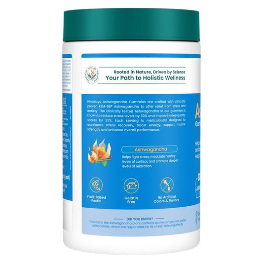 Himalaya KSM-66 Ashwagandha Gummies 60 Gummies