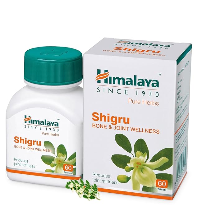 Himalaya Wellness Shigru (60 tablets) For Bone and Joint Wellness, joint pain and inflammation