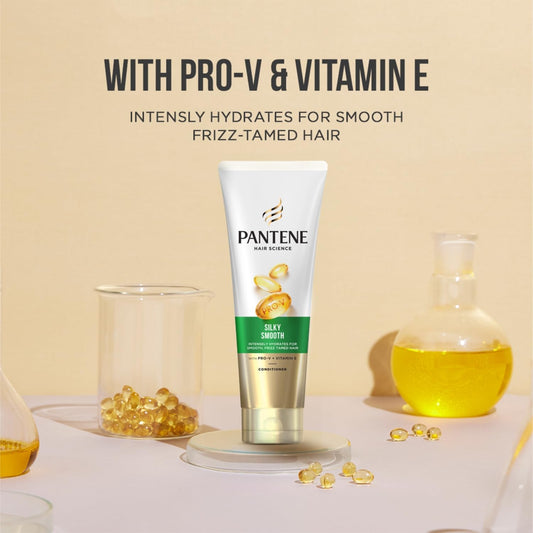 Pantene Advanced Hairfall Solution Silky Smooth Unscented Conditioner 200ml