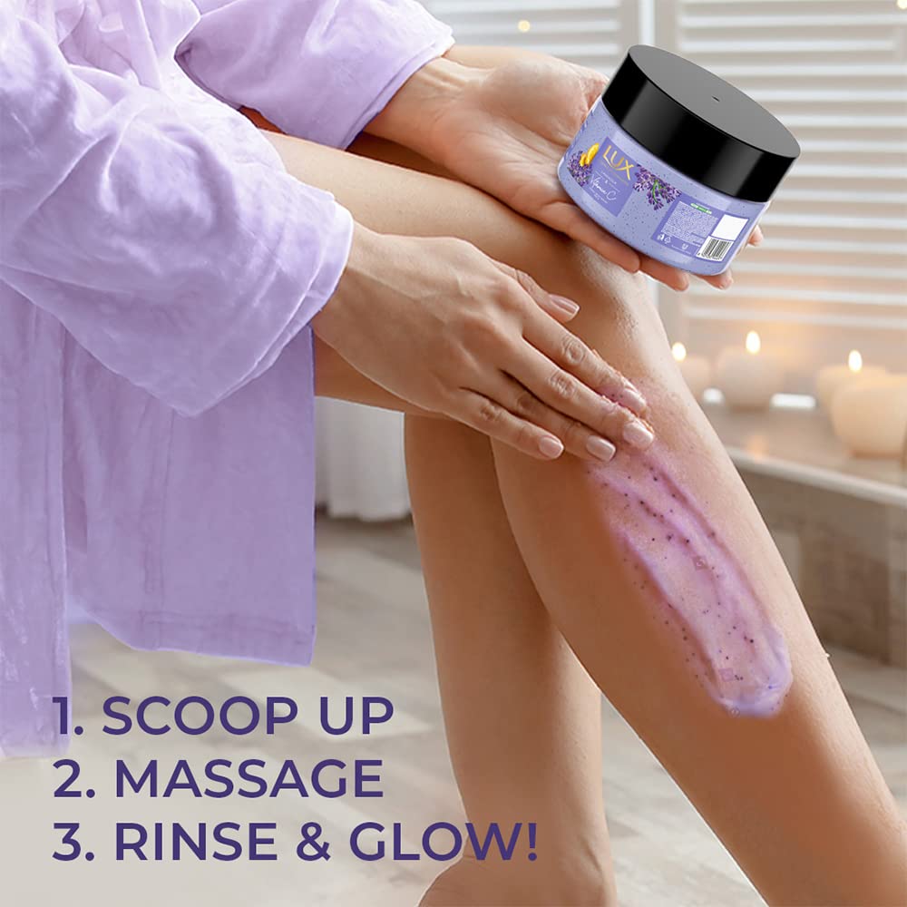 LUX LAVENDER & VIT C CREME BODY SCRUB|| 300gm