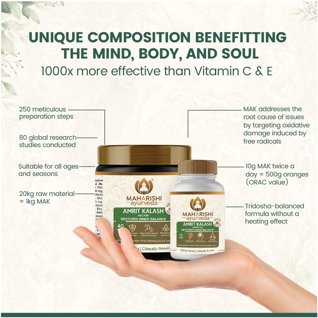 Maharishi Ayurveda Amrit Kalash Nectar Paste 600 gms