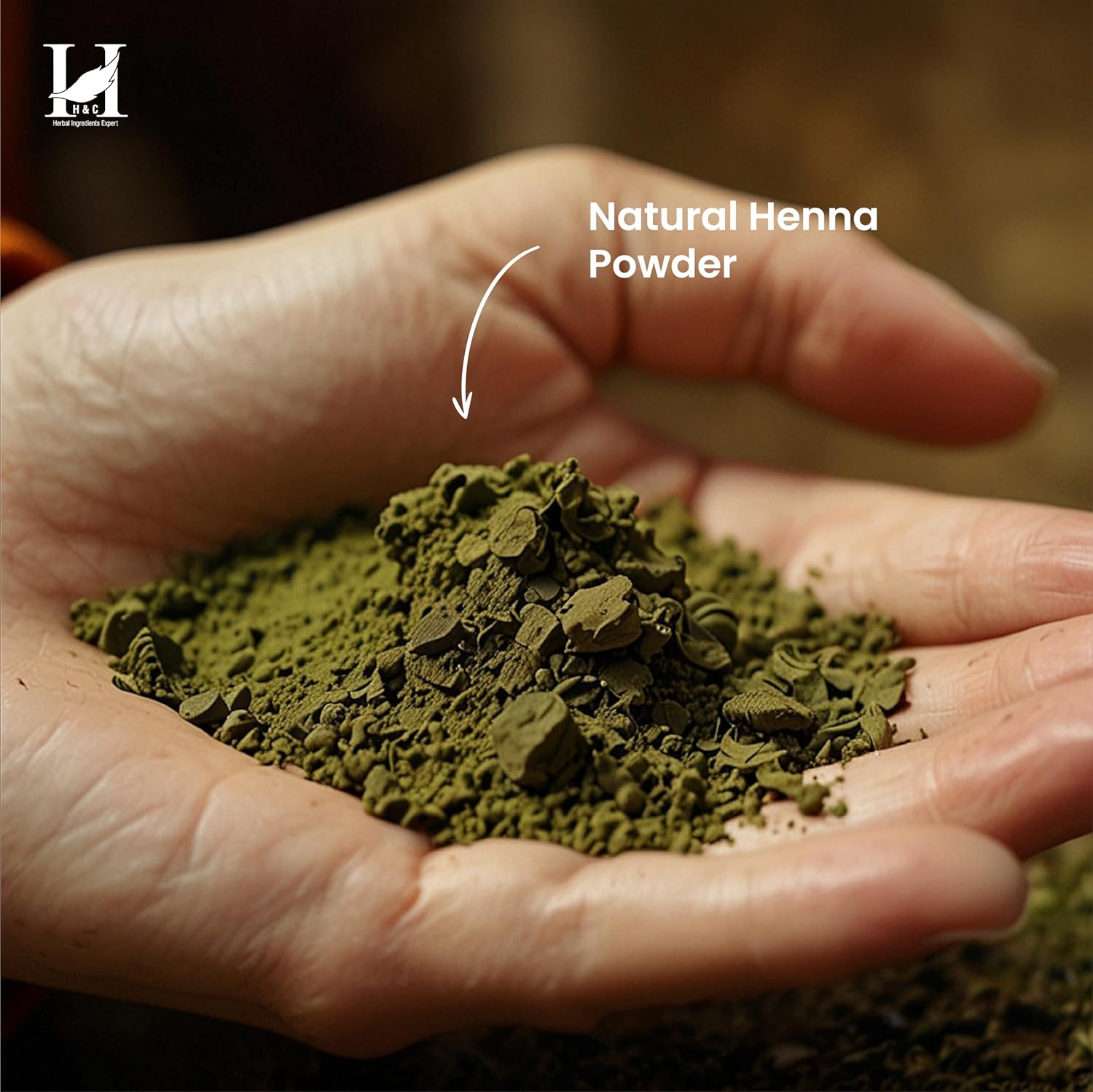 H&C Herbal Ingredients Expert Natural Henna Powder for Hair Coloring & Care - Herbal Mehndi Hair Dye, Long Lasting Color & Shine, Conditions Scalp and Soften Hair, Chemical Free & No Added Color, No Ammonia - 1 kg