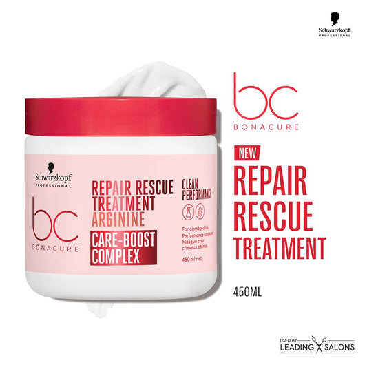 Schwarzkopf Professional Bonacure Repair Rescue Treatment with Arginine | 450 ml