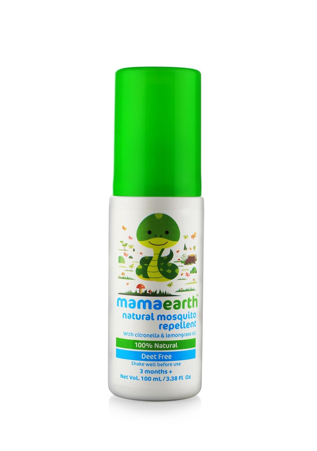 Mamaearth Natural Mosquito Repellent (3 Months Plus) 100ml