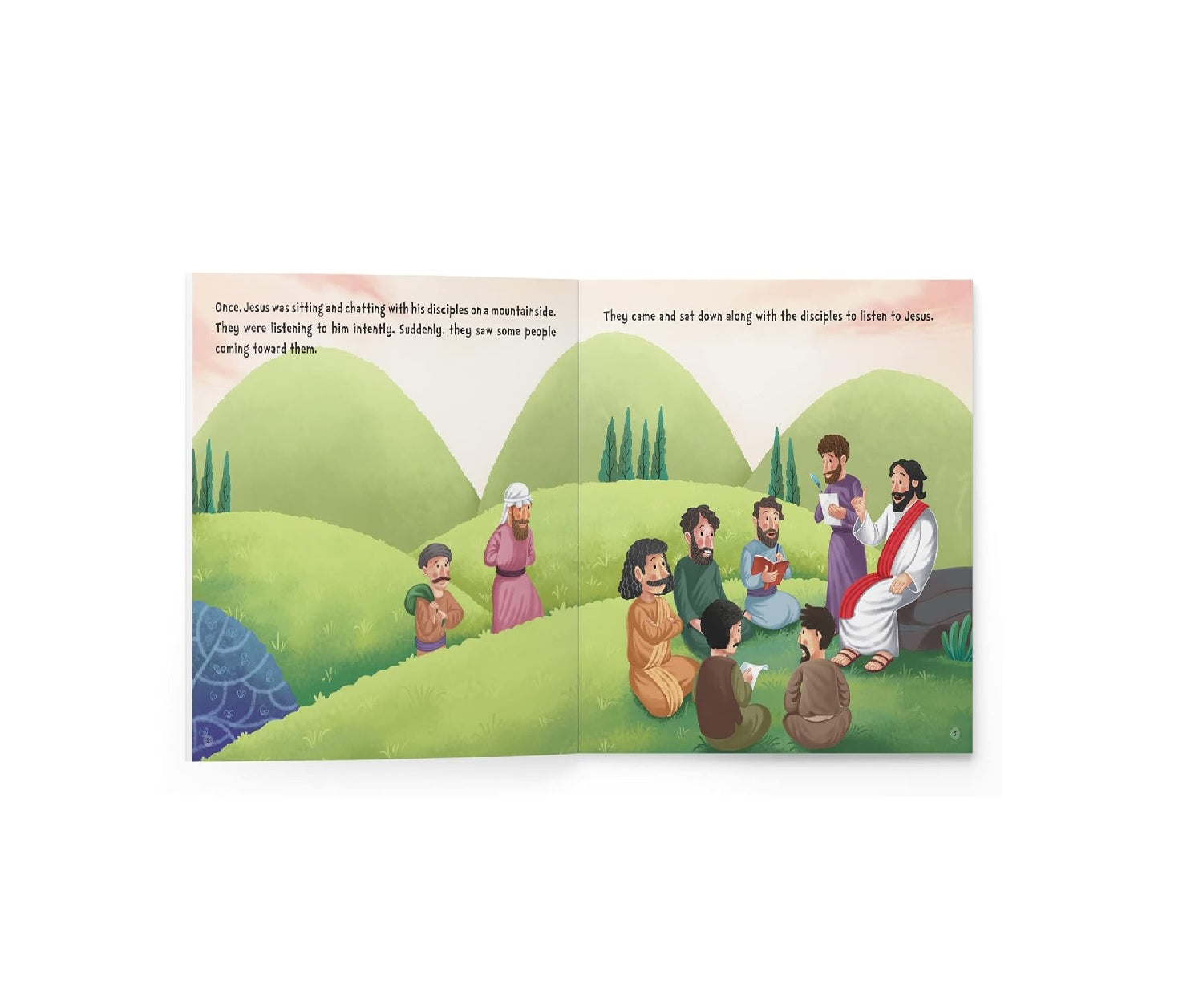 My First Illustrated Bible Story: Jesus feeds 5000 Paperback Book
