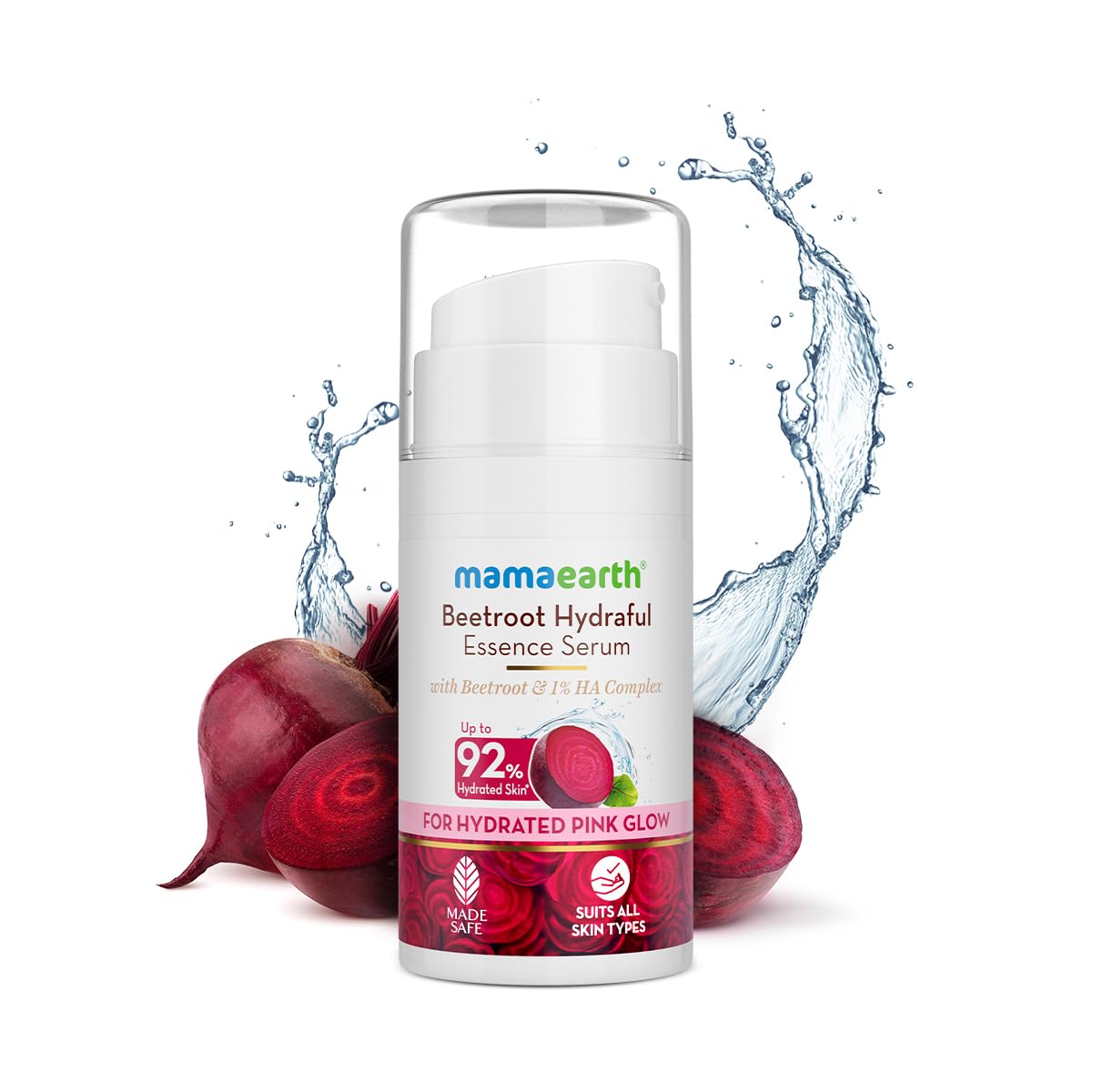 Mamaearth Beetroot Hydraful Essence Serum - 15 ml