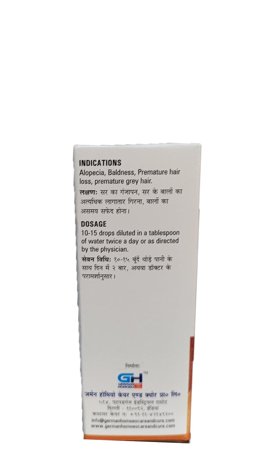 German Homoeo Care and Cure Scalp Internal, 30ml