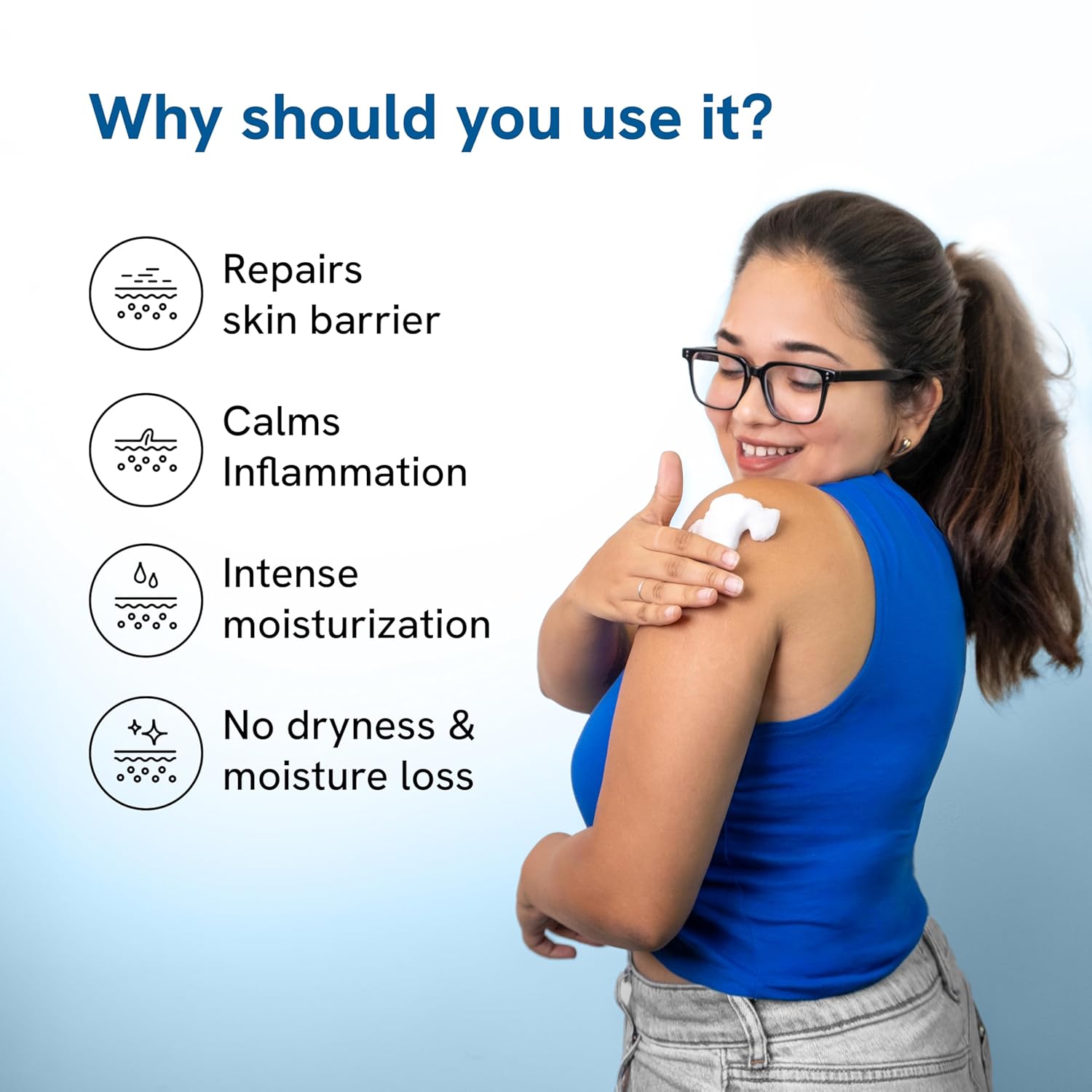 BeBodywise 1% Hyaluronic Acid Body Wash Mousse for Dull & Dehydrated Skin - 200 gm