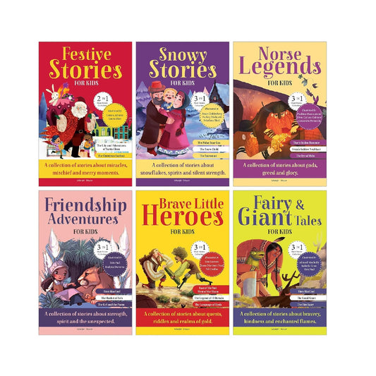 A Collection of Stories about Friendship and Adventures (Pack of 6 books)