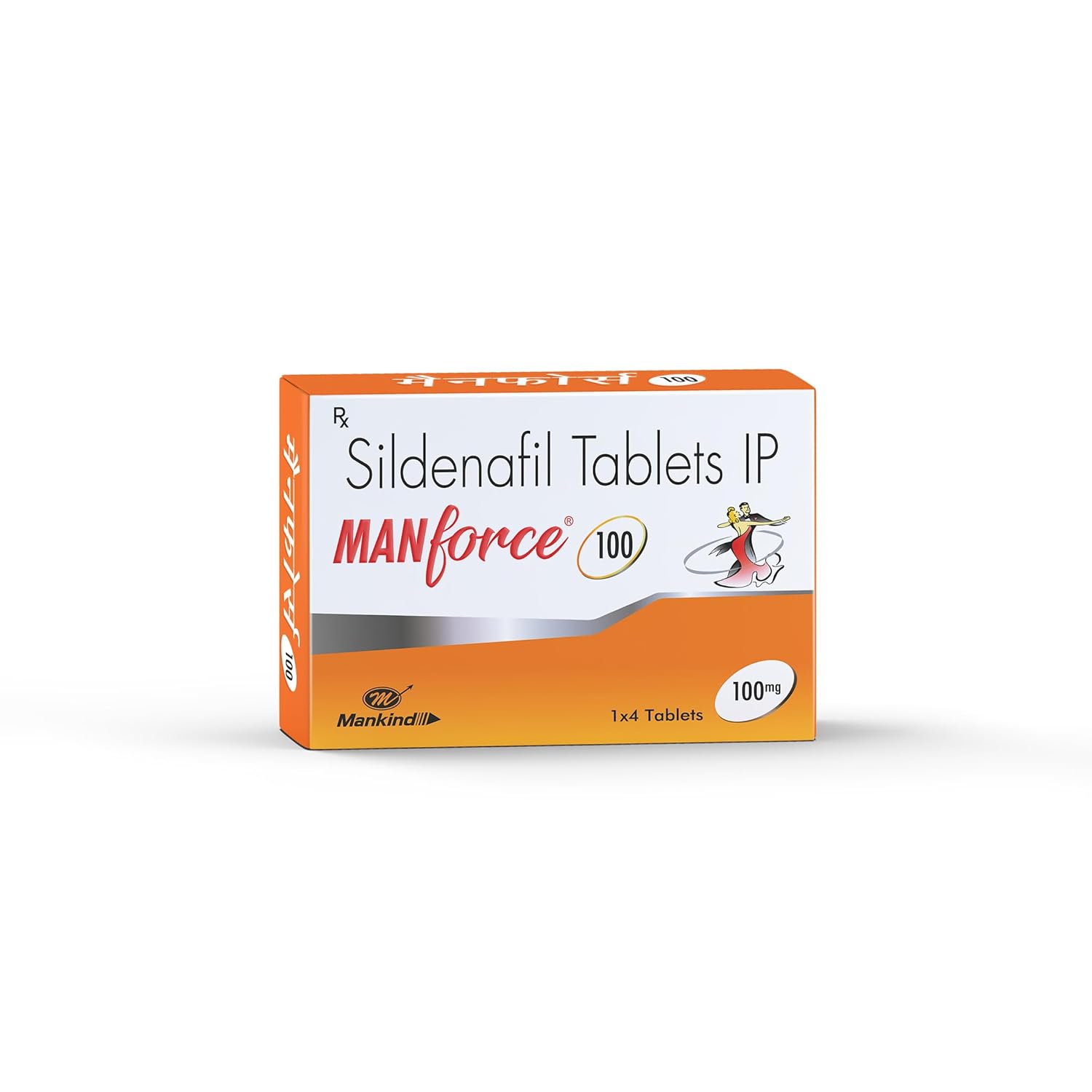 Manforce 100 - Strip of 4 Tablets