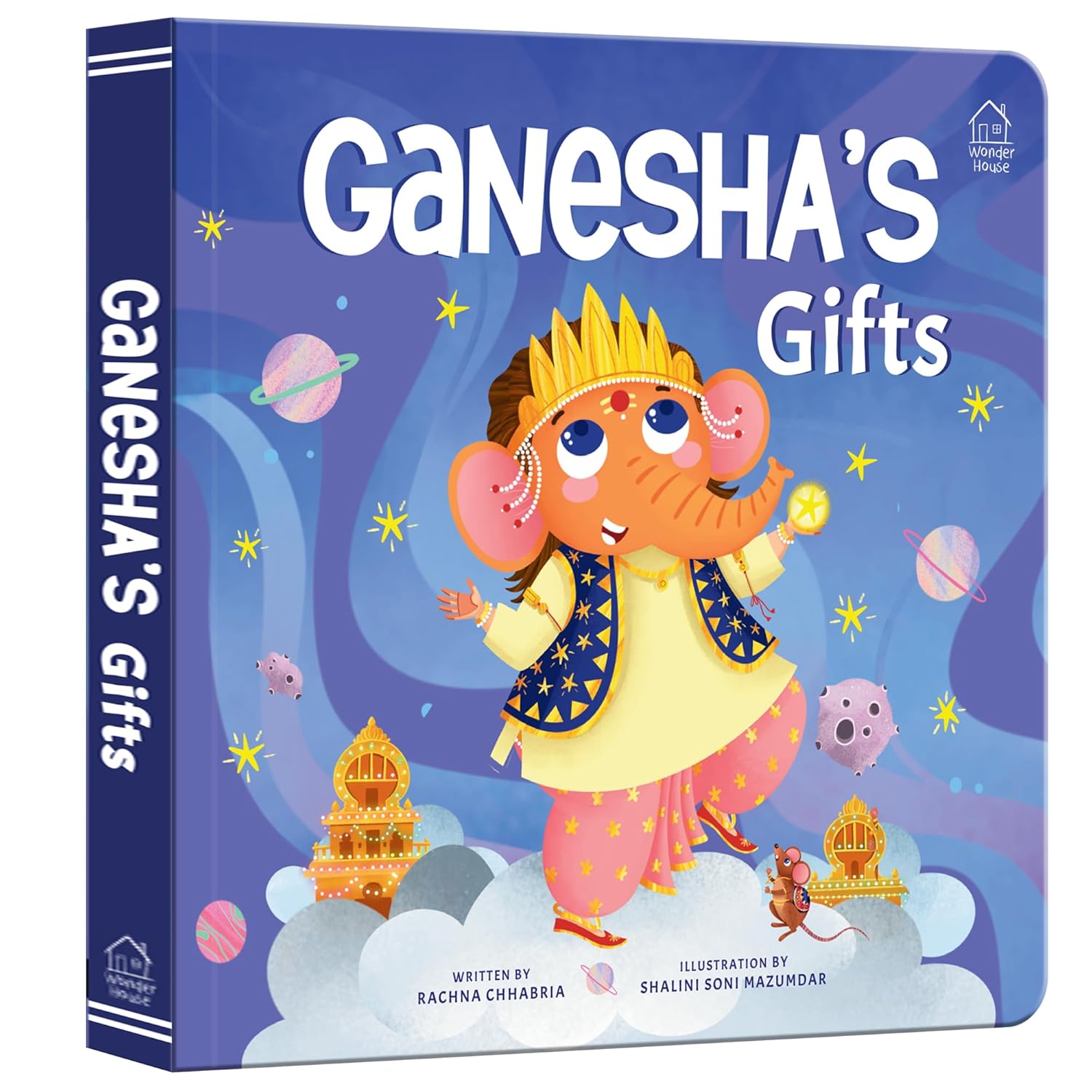 Ganesha’s Gifts – Illustrated Board Book for Kids | Board book